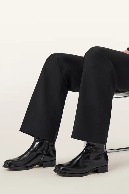 AllSaints buty skórzane Milton Boot M031FD