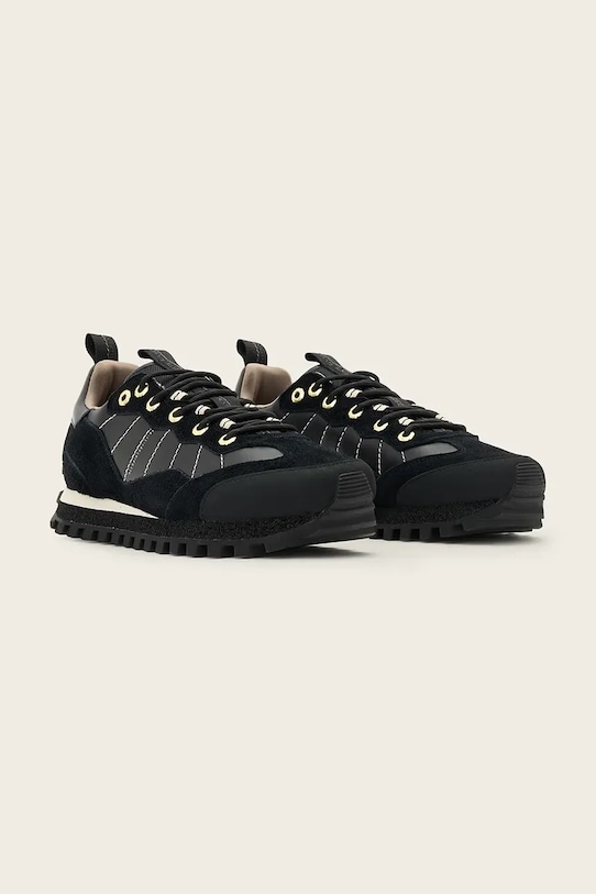 AllSaints sneakersy NEVIS SNEAKER M019FD czarny AW25