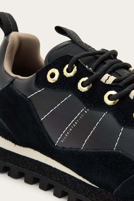 AllSaints sneakersy NEVIS SNEAKER czarny M019FD