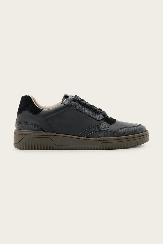 Δερμάτινα αθλητικά παπούτσια AllSaints REGAN LOW TOP άλλο μαύρο M053FB.BLK