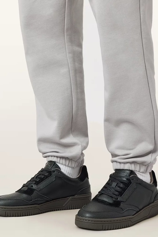 Δερμάτινα αθλητικά παπούτσια AllSaints REGAN LOW TOP M053FB.BLK