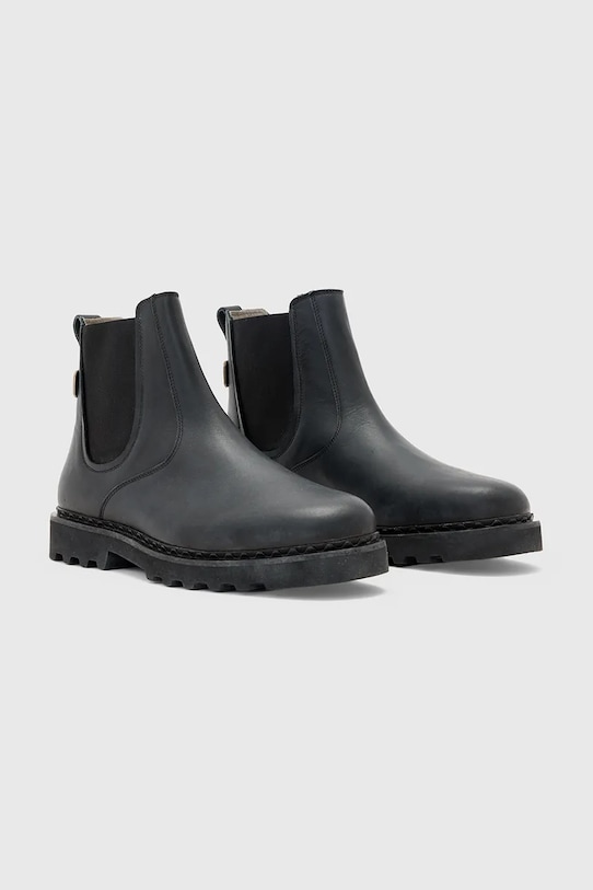 Členkové topánky AllSaints SKIFF CHELSEA BOOT M025FD čierna AW25