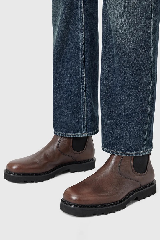 Δερμάτινες μπότες τσέλσι AllSaints SKIFF CHELSEA BOOT M025FD.CHT