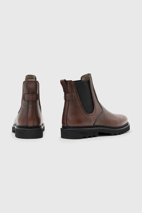 Παπούτσια Δερμάτινες μπότες τσέλσι AllSaints SKIFF CHELSEA BOOT M025FD.CHT καφέ