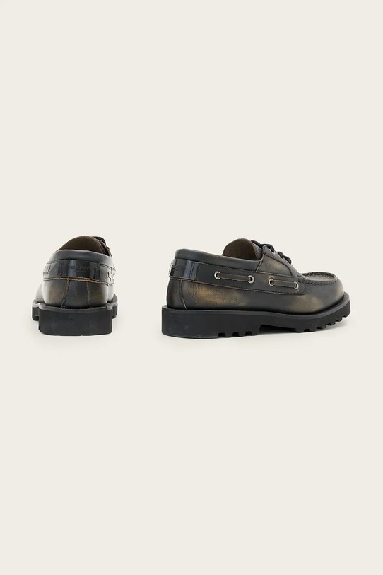 Παπούτσια Δερμάτινα κλειστά παπούτσια AllSaints SKIFF SHOE M013FC μαύρο