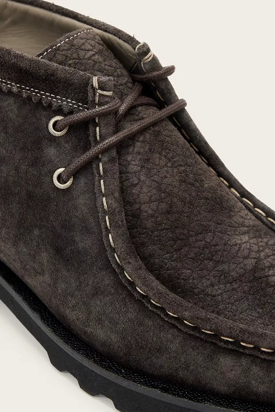 AllSaints półbuty zamszowe SKIFF SUEDE BOOT M015FC.WRG szary