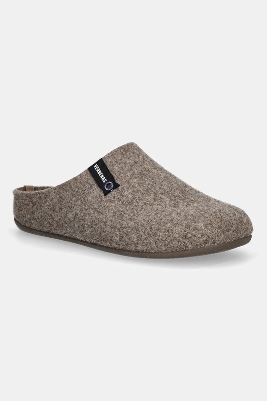 Verbenas kapcie EAGLE FIELTRO PET brązowy 8460500450.TIERRA