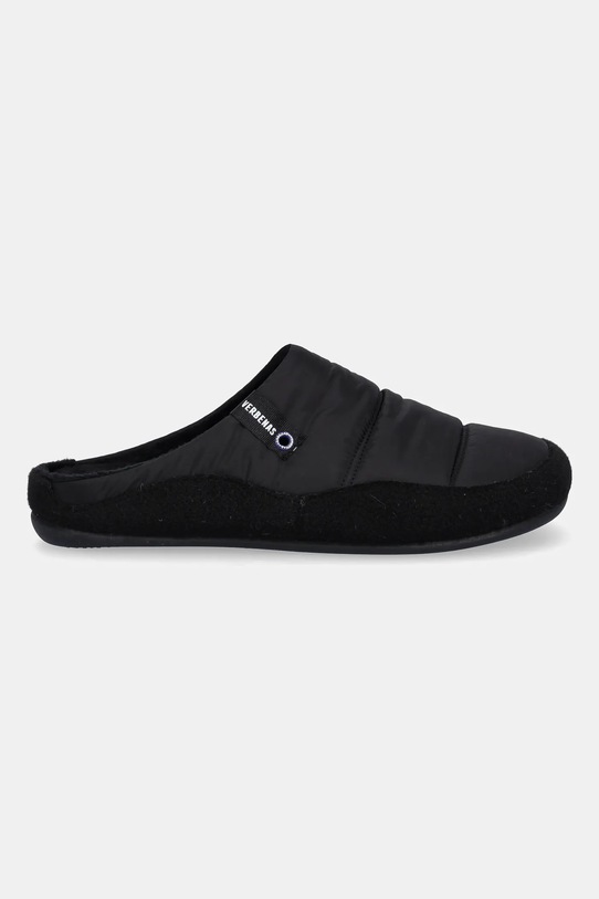 kapcie EARTH ACOLCHADO/PICOS 8461100671.NEGRO czarny AW25