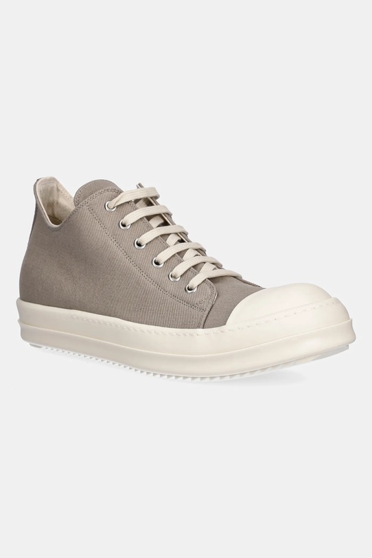Rick Owens DRKSHDW tenisówki Low Sneaks tekstylny beżowy DU02E7802.DO