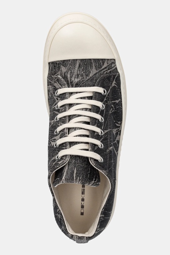 Rick Owens DRKSHDW tenisówki Low Sneaks czarny DU02E7802.DWF