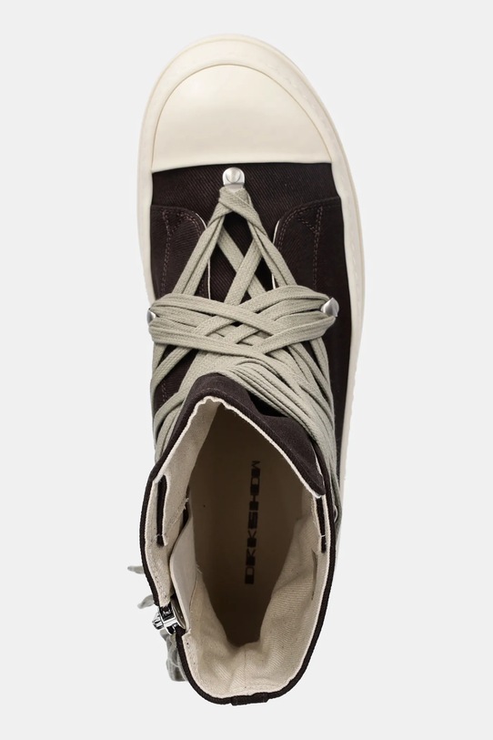 Rick Owens DRKSHDW teniși Megalace Sneaks maro DU02E7809.DOW1