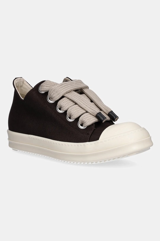 Tenisky Rick Owens DRKSHDW Jumbolace Low Sneaks hnědá DU02E7819.DOW2