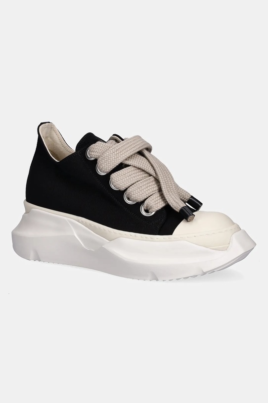 Rick Owens DRKSHDW tenisówki Jumbolace Abstract Low Sneaks czarny DU02E7845.DOW2