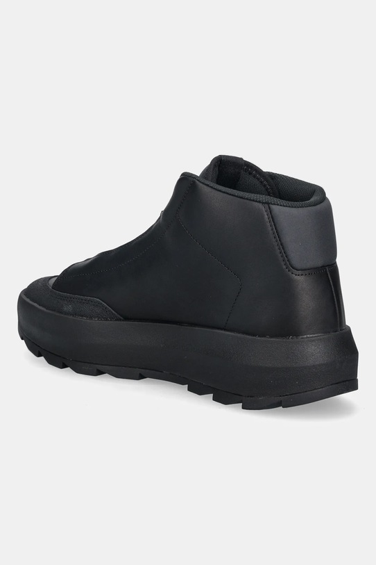 Obuwie adidas sneakersy skórzane Acesmash Mid JQ5543 czarny