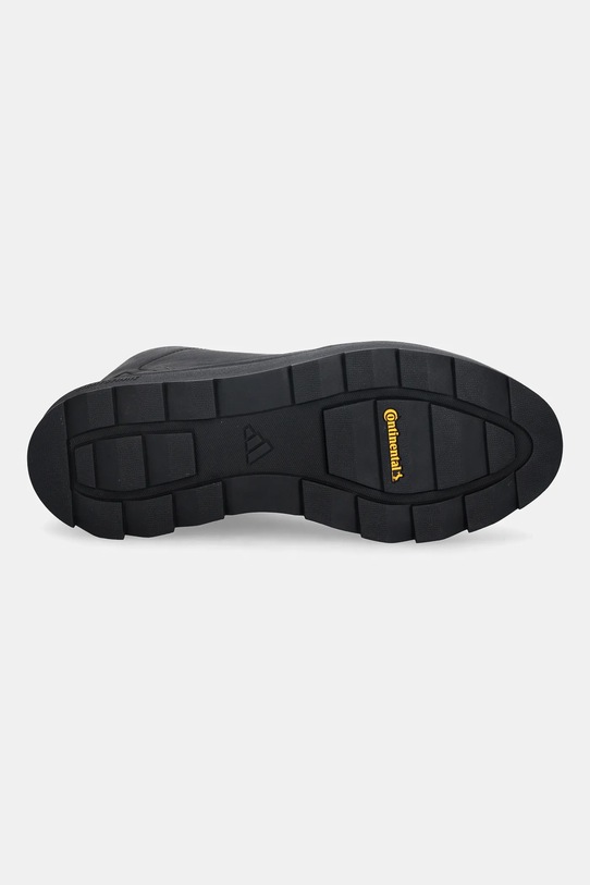 adidas sneakersy skórzane Acesmash Mid JQ5543 czarny