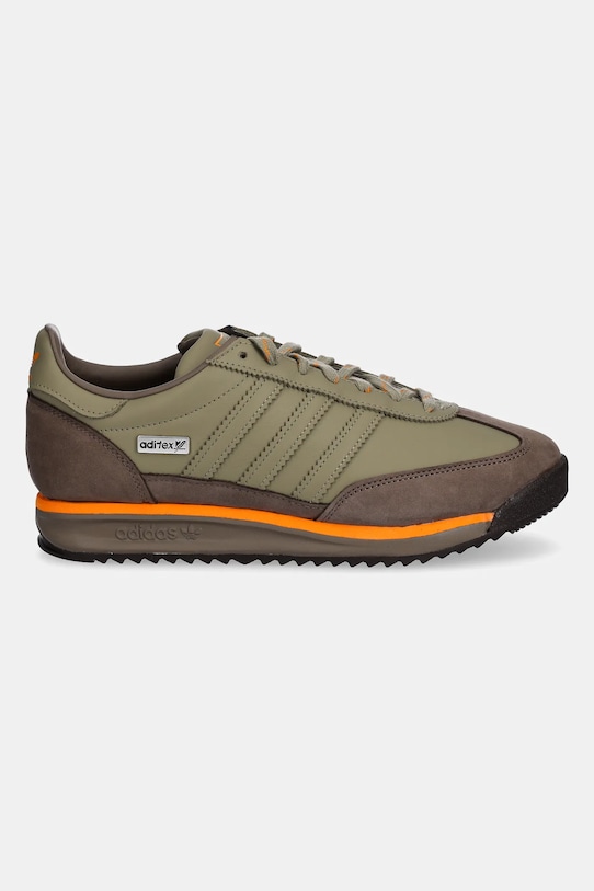adidas Originals sneakers din piele SL 72 RS JR8766 verde AW25