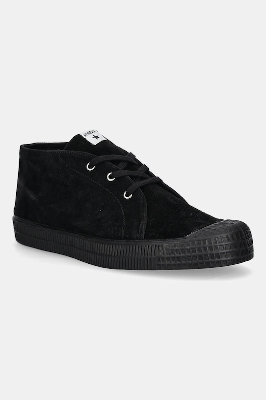 Novesta suede plimsolls Novesta x Noel Gallagher black N574001.BLC000615