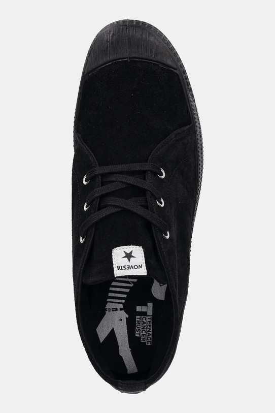 Novesta suede plimsolls Novesta x Noel Gallagher black N574001.BLC000615