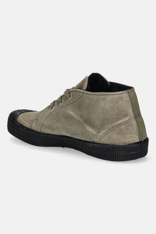 Shoes Novesta suede plimsolls Novesta x Noel Gallagher N574001.OLV000615 green