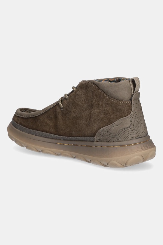 Obuwie Jeep półbuty KAUAI WALLABEE MID SUEDE JM52041A zielony
