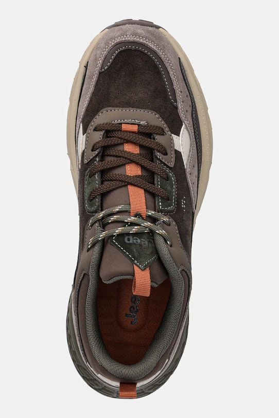 Jeep sneakersy GROOVE brązowy JM52070A