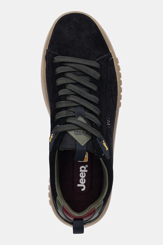 Jeep sneakersy zamszowe ROCKS SUEDE granatowy JM52090A