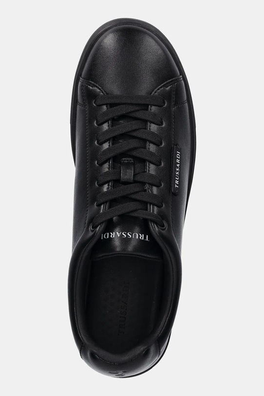 Kožené tenisky Trussardi černá N029S000930N.033