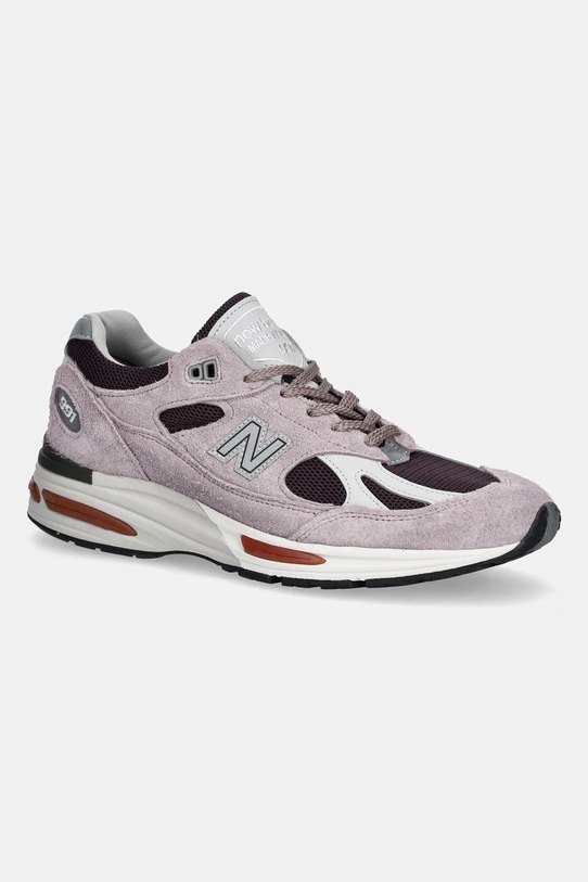 New Balance sneakers Made in UK U991PR2 "Brandied Apricot" pelle scamosciata rosa U991PR2