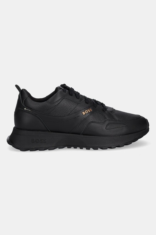 BOSS sneakersy skórzane 50529520 50529520.005 czarny AW25