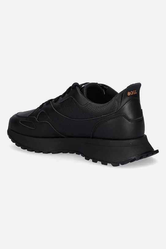 Obuwie BOSS sneakersy skórzane 50529520 50529520.005 czarny