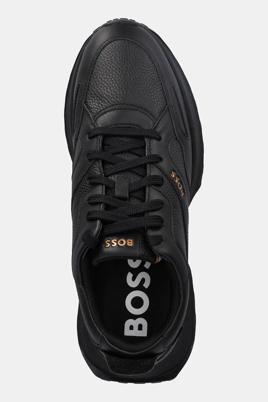 BOSS sneakersy skórzane 50529520 czarny 50529520.005