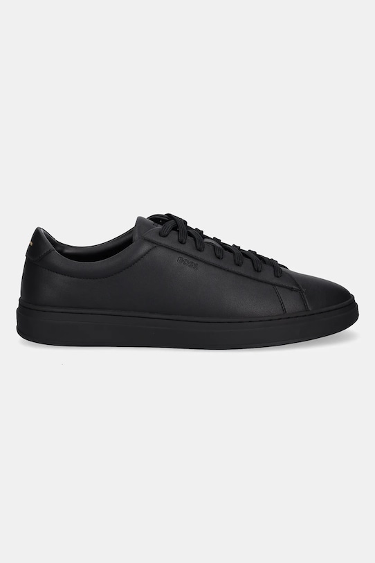 Kožené tenisky BOSS Kieran 50552853.005 čierna AW25