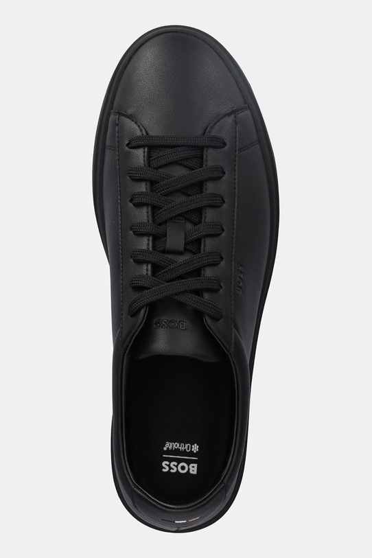 BOSS sneakersy skórzane 50552853 czarny 50552853.005