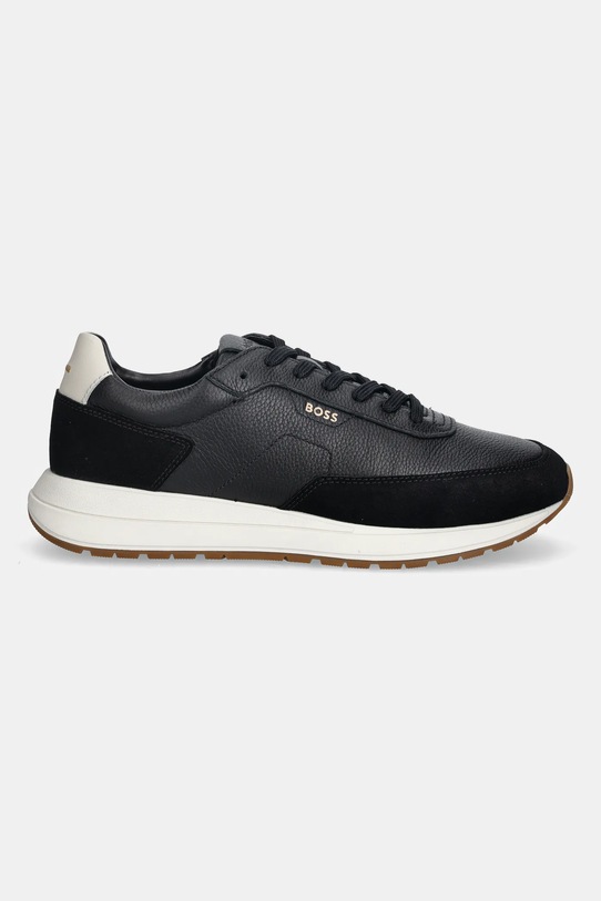 BOSS sneakersy skórzane Vinston 50552859.021 szary AW25