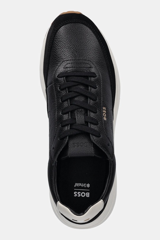 BOSS sneakersy skórzane Vinston szary 50552859.021
