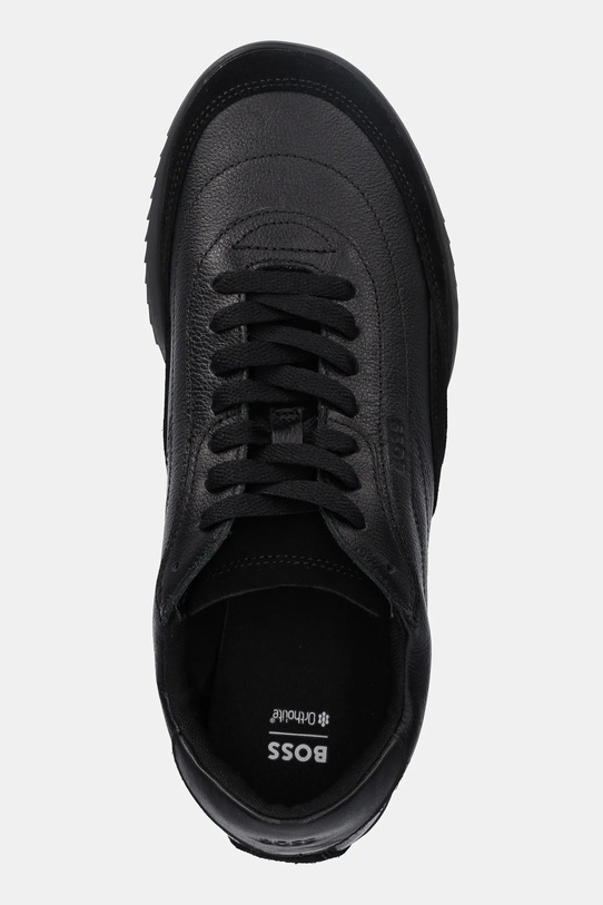 BOSS sneakersy skórzane Careton czarny 50552888.005