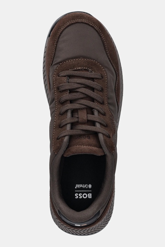 BOSS sneakersy Titanium brązowy 50552895.205
