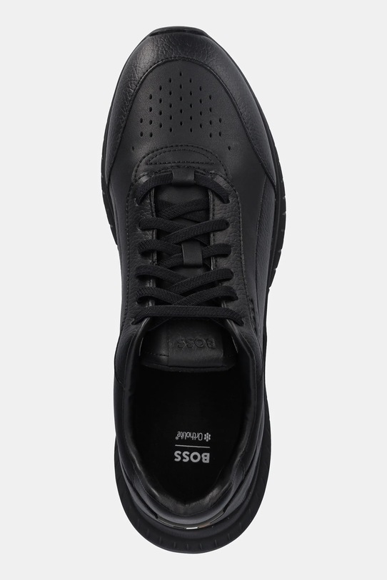 BOSS sneakersy skórzane 50552902 czarny 50552902.005
