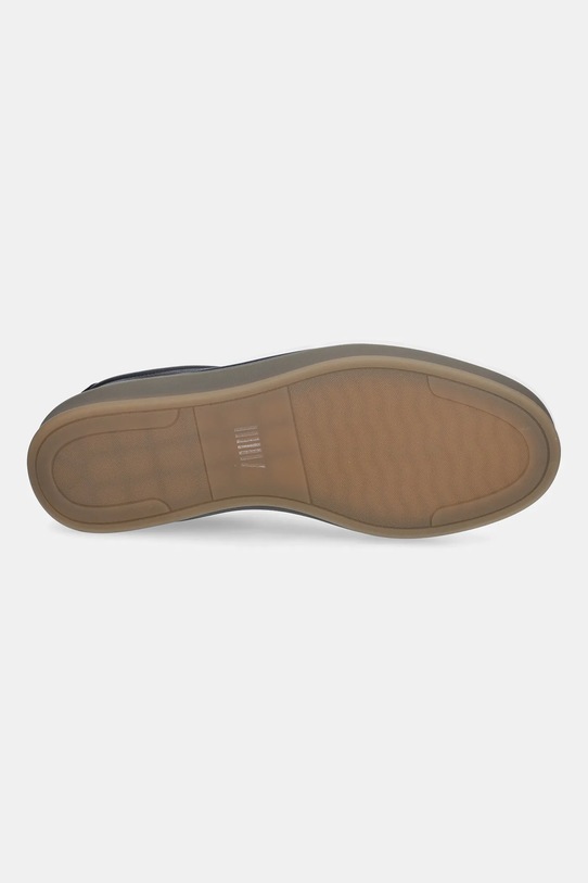 BOSS sneakersy skórzane BECKHAM X BOSS Zarek 50553940.401 granatowy