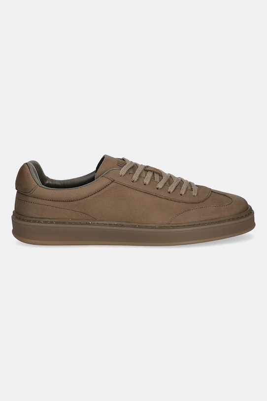 BOSS sneakersy skórzane 50553988 50553988.252 zielony AW25