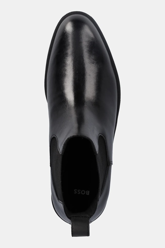 Kožené topánky chelsea BOSS Tayil čierna 50552489.001