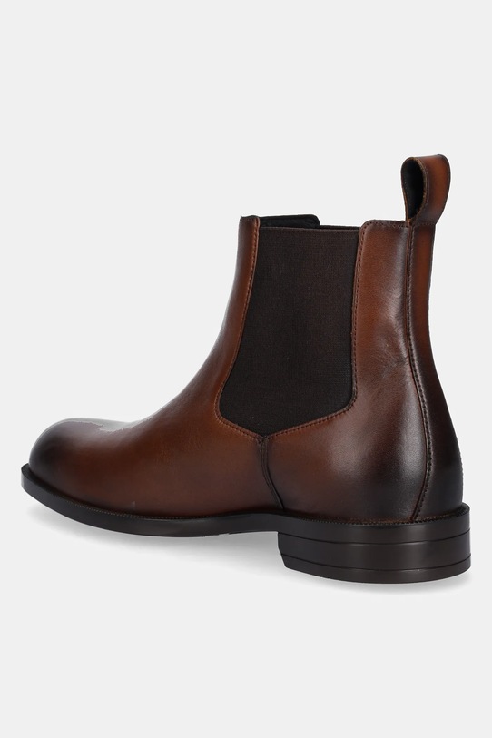 Obuwie BOSS sztyblety skórzane Tayil 50552489.212 brązowy