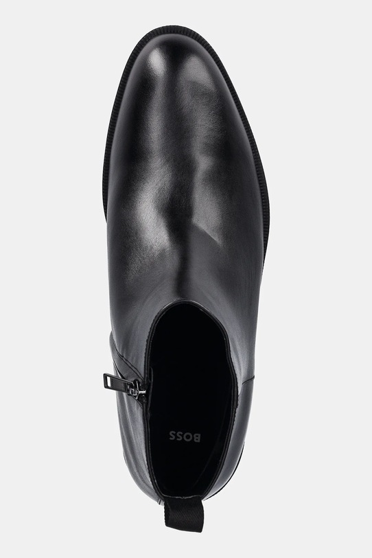 BOSS buty skórzane Tayil czarny 50552518.001