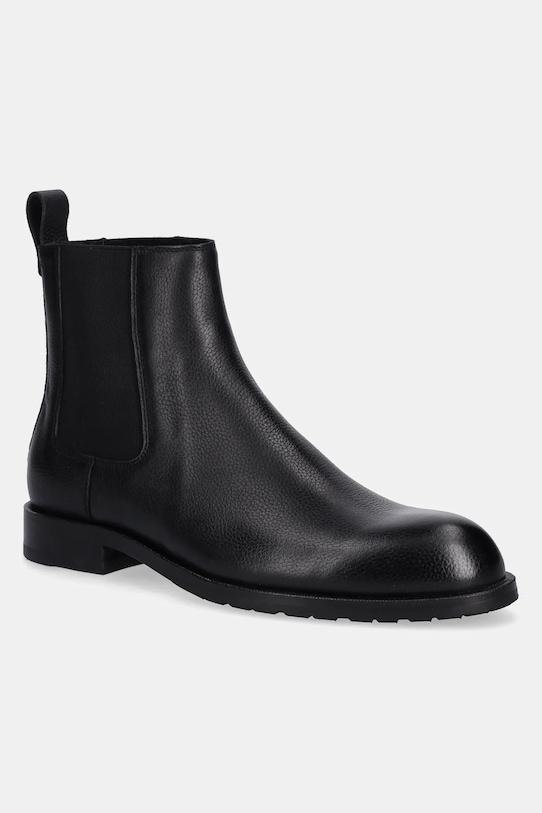 BOSS sztyblety skórzane Tayil-L skóra licowa czarny 50552541.001