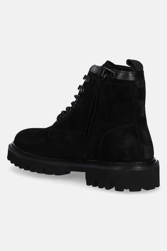 Obuwie BOSS buty zamszowe 50552568 50552568.001 czarny