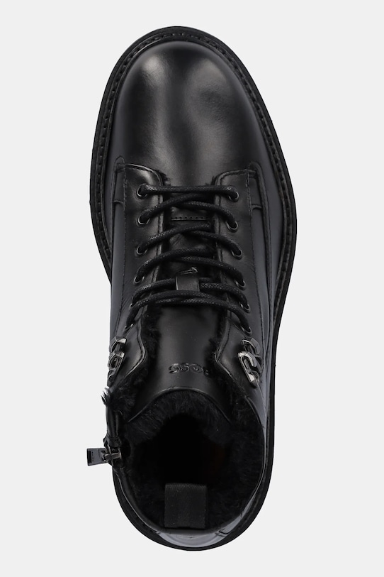 BOSS bocanci de piele Julyo negru 50552570.001