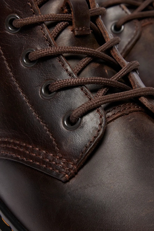 Dr. Martens cizme înalte din piele Brookline Chukka DM41681200 maro