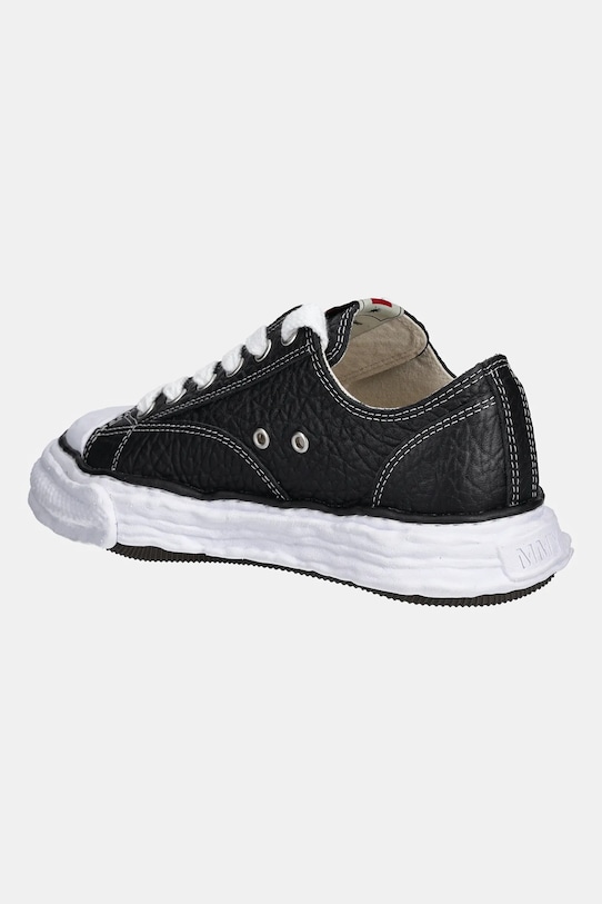Obuwie Maison MIHARA YASUHIRO tenisówki skórzane PETERSON 23 A15FW723 czarny