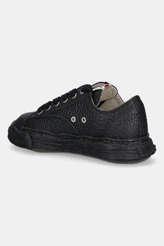 Shoes Maison MIHARA YASUHIRO leather plimsolls PETERSON 23 A15FW723 black