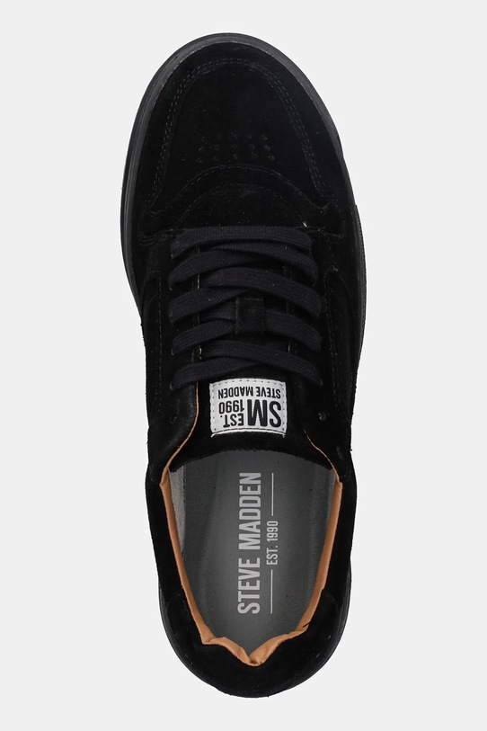 Steve Madden sneakersy zamszowe Cliff-S czarny 12000852.015